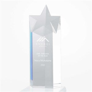 Personalized Logo Crystal Star Award - 47112