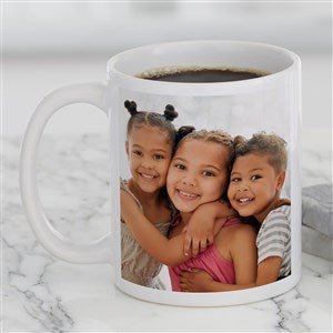 Double Sided Photo Personalized Coffee Mug 11 oz.- White - 47126-S