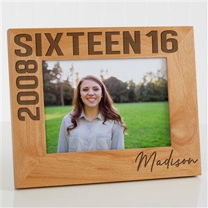 Timeless Birthday Personalized Frame- 5 x 7 - 47232-M