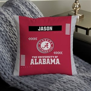 NCAA Alabama Crimson Tide Classic Personalized 14" Throw Pillow - 47346-S