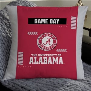 NCAA Alabama Crimson Tide Classic Personalized 18 Throw Pillow - 47346-L