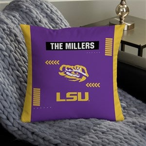 NCAA Louisiana State University Classic Personalized 14 Throw Pillow - 47349-S