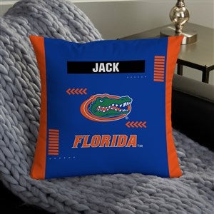 NCAA Florida Gators Classic Personalized 14quot; Throw Pillow - 47362-S