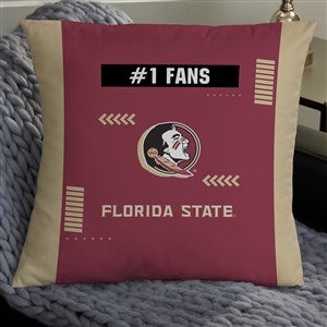 NCAA FSU Seminoles Classic Personalized 18quot; Throw Pillow - 47363-L