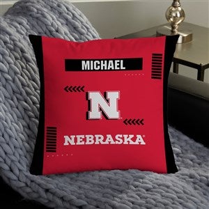 NCAA Nebraska Cornhuskers Classic Personalized 14quot; Throw Pillow - 47367-S