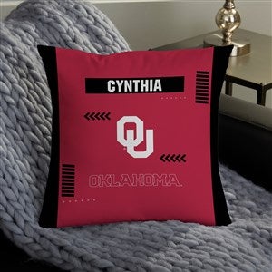 NCAA Oklahoma Sooners Classic Personalized 14quot; Throw Pillow - 47368-S