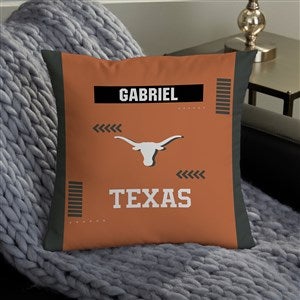 NCAA Texas Longhorns Classic Personalized 14quot; Throw Pillow - 47370-S