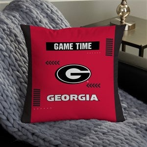 NCAA Georgia Bulldogs Classic Personalized 14" Throw Pillow - 47411-S