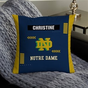 NCAA Notre Dame Fighting Irish Classic Personalized 14quot; Throw Pillow - 47415-S
