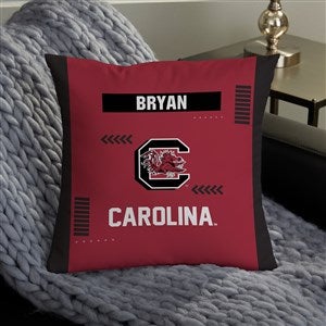 NCAA South Carolina Gamecocks Classic Personalized 14 Throw Pillow - 47417-S