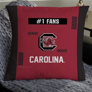 NCAA South Carolina Gamecocks Classic Personalized 18 Throw Pillow - 47417-L