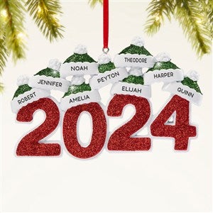 2024 Family Personalized Ornament-9 Name - 47480-9