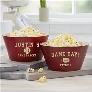 Game Day Bamboo Personalized Bowl- Small - 47536-S