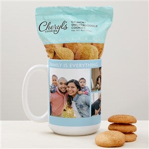 Picture Perfect Personalized 15 oz. Coffee Mug with Cheryls Cookies- 4 Photos - 47610-4