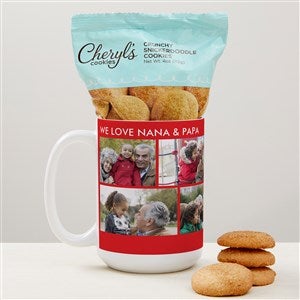 Picture Perfect Personalized 15 oz. Coffee Mug with Cheryls Cookies- 5 Photos - 47610-5