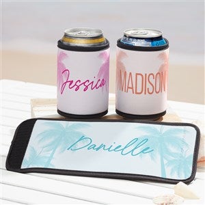 Summer Fun Personalized Beer Can  Bottle Wrap - 47762