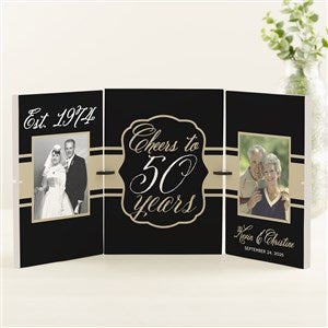 Then  Now Anniversary Story Board Plaque- Set of 3 - 47942-3