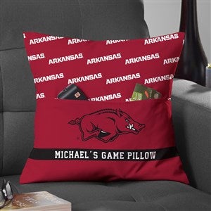 NCAA Arkansas Razorbacks Personalized Pocket Pillow - 48039-S