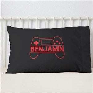 Neon Gaming Personalized Pillowcase - 48096-F