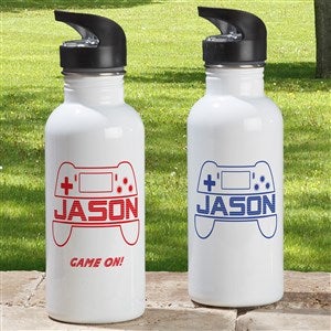 Neon Gaming Personalized 20 oz. Water Bottle - 48097