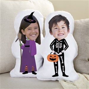 Halloween Character Personalized Photo Throw Pillow - 48177