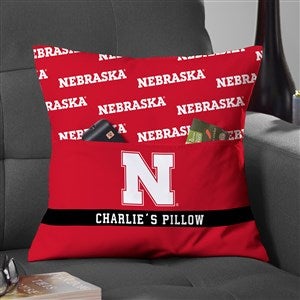 NCAA Nebraska Cornhuskers Personalized Pocket Pillow - 48259-S