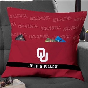 NCAA Oklahoma Sooners Personalized Pocket Pillow - 48260-L