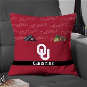 NCAA Oklahoma Sooners Personalized Pocket Pillow - 48260-S