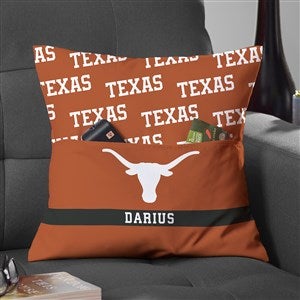 NCAA Texas Longhorns Personalized Pocket Pillow - 48262-S