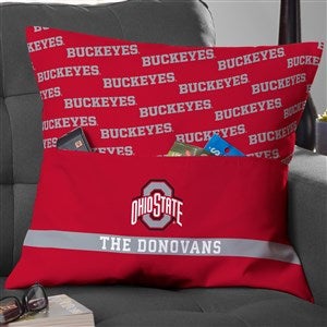 NCAA Ohio State Buckeyes Personalized Pocket Pillow - 48272-L
