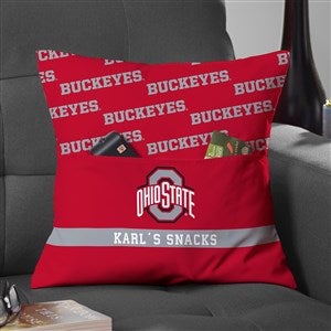 NCAA Ohio State Buckeyes Personalized Pocket Pillow - 48272-S