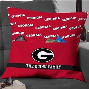 NCAA Georgia Bulldogs Personalized Pocket Pillow - 48273-L