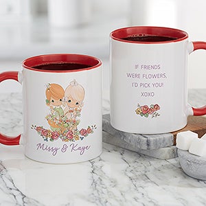 Precious Moments Friendship® Personalized Coffee Mug 11 oz.- Red - 48338-R