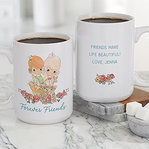 Precious Moments Friendship® Personalized Coffee Mug 15 oz.- White - 48338-L