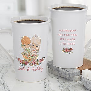 Precious Moments Friendship® Personalized Latte Mug 16 oz.- White - 48338-U