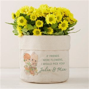 Precious Moments® Friendship Personalized Canvas Flower Planter- 5x6 - 48341-S