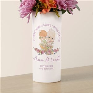 Precious Moments Friendship Personalized White Flower Vase - 48344