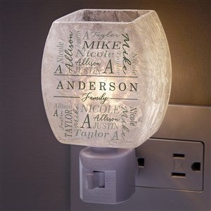 Family Is Everything Personalized Frosted Night Light - 48372