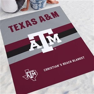 NCAA Texas AM Aggies Personalized Beach Blanket - 48426