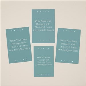 Write Your Own Personalized Set of 4 Replacement Panels - 48454-S