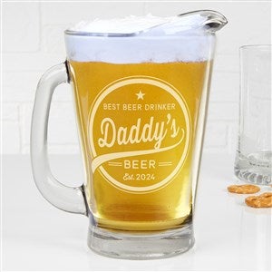 Dads Brewing Co. Personalized Beer Pitcher - 48473