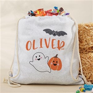 Halloween Print Personalized Drawstring Bag - 48621