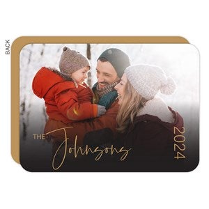 Holiday Cheer Personalized Photo Christmas Card-Premium - 48671-P