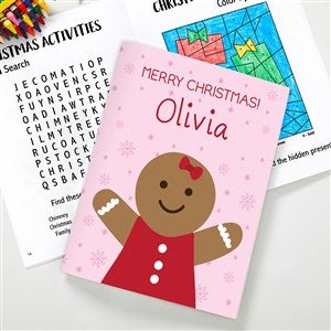 Christmas Characters Personalized Coloring Book - 48779