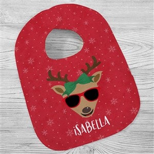 Build Your Own Reindeer Personalized Baby Bib - 48794-B