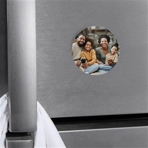 Photo Personalized Metal Round Magnet - 48808