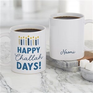 Hanukkah Puns Personalized Coffee Mug 11 oz.- White - 48919-S