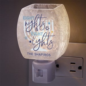 Eight Nights  Eight Lights Personalized Frosted Night Light - 48966