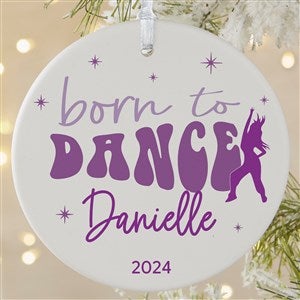 Dance Personalized Ornament-3.75quot; Matte - 1 Sided - 49002-1L