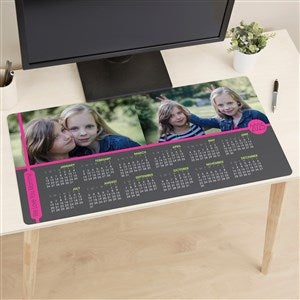Photo Calendar Personalized Desk Mat - 49176